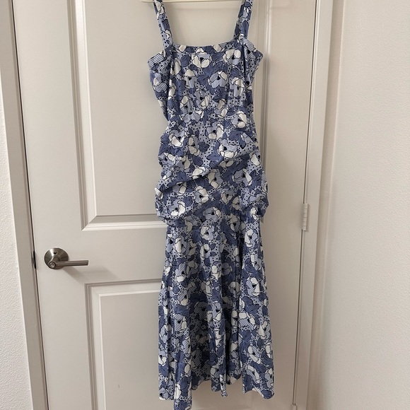 Veronica Beard Marena ruche waist dress - Picture 5 of 6